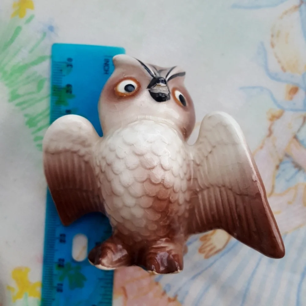 Vintage Owl Salt & Pepper Shakers Japan - Picture 6 of 8